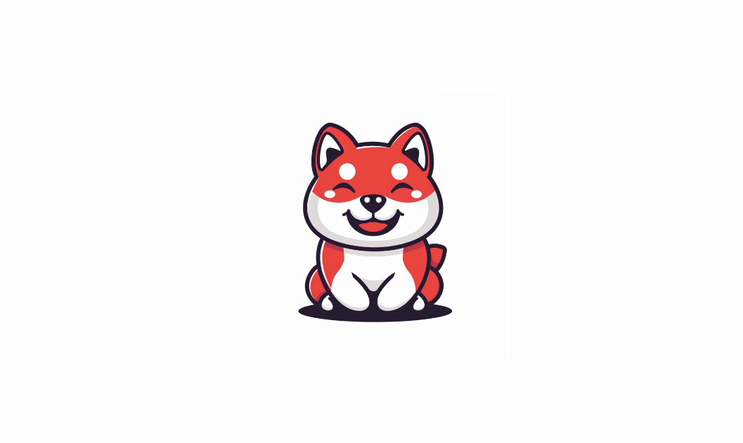 Simple mascot for a dog company