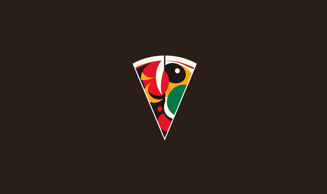 Vector logo for pizza place